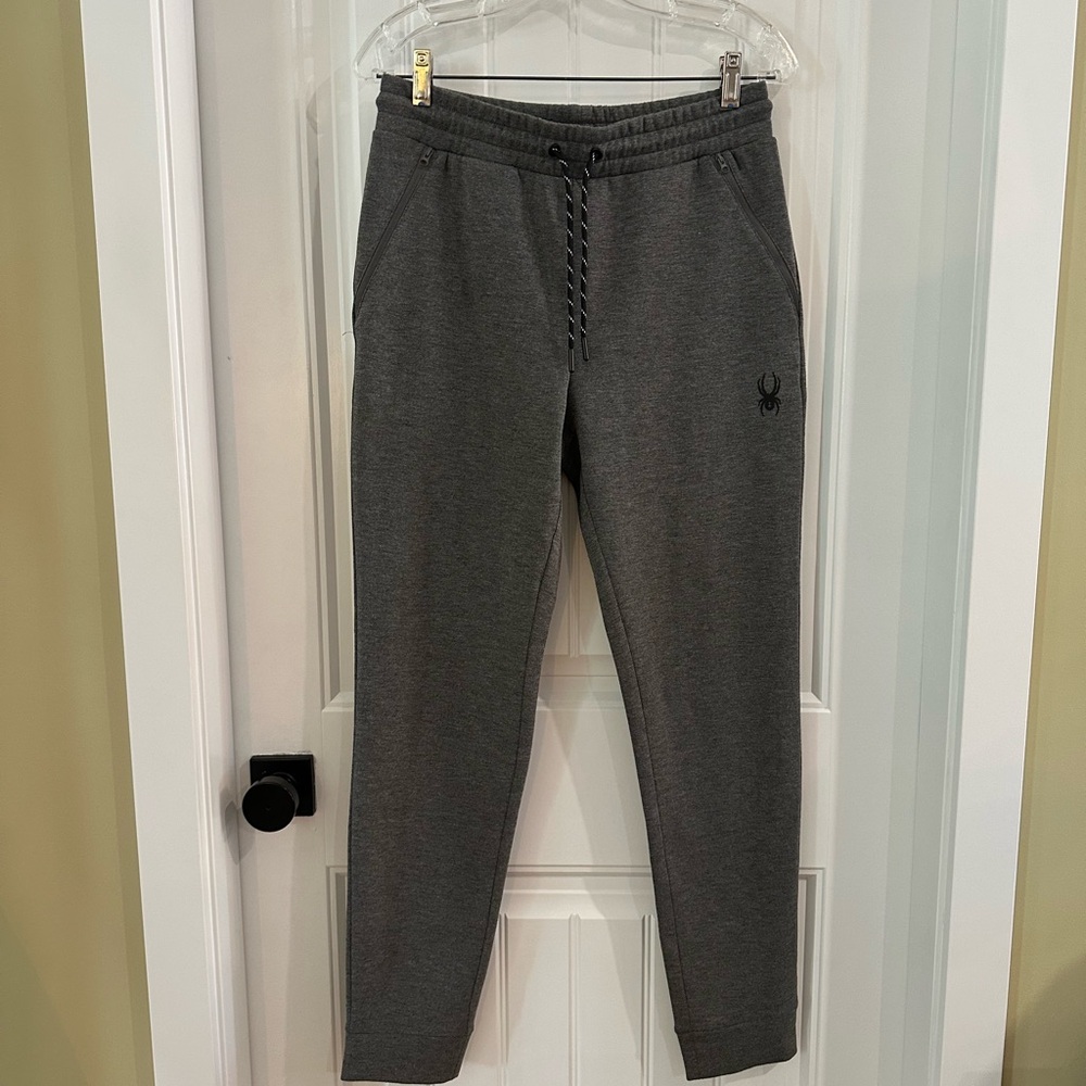 Spyder Mens Gray Jogging Pants Small NWT